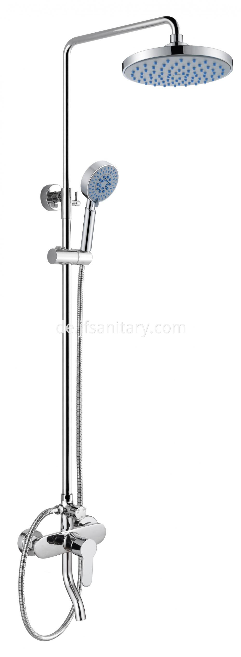 shower wall faucet